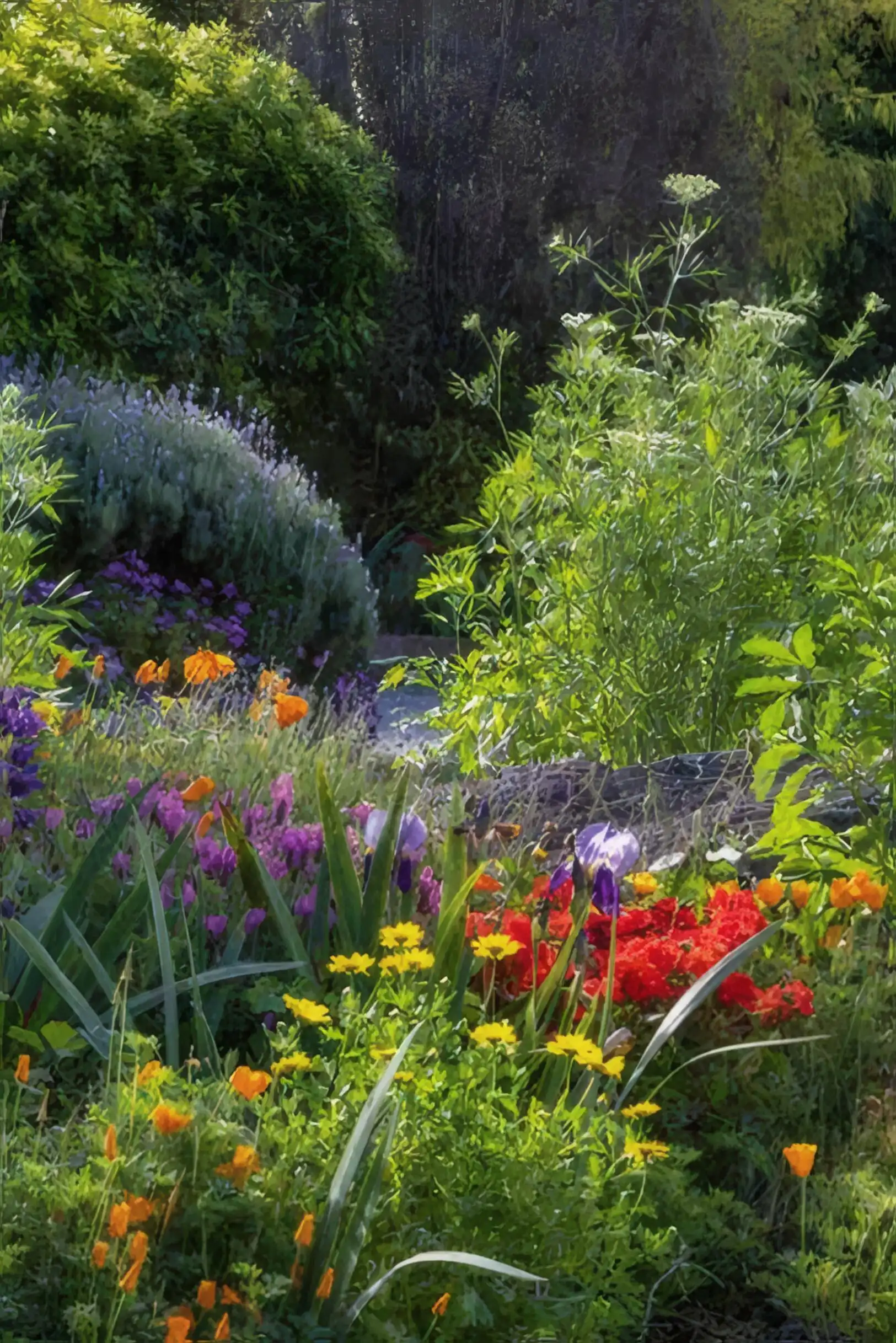 Our stunning flower border