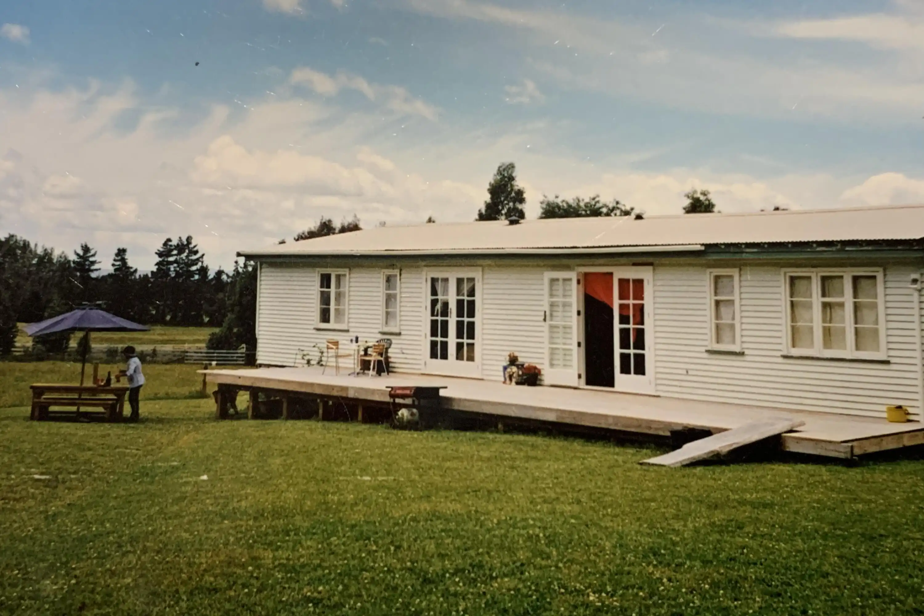 The
house in place in 2009